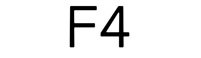 F4 F4